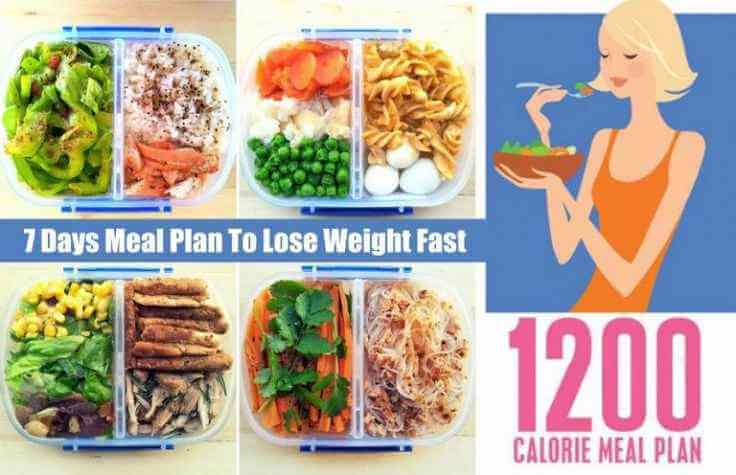 1200 CALORIE MEAL PLAN FOR 7 DAYS. AMAZING!
